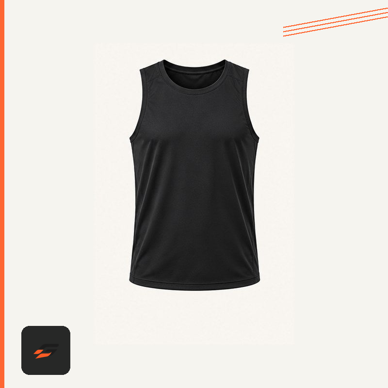Gativo Active Gativo Breathe Training Tank with Gativo brand motion-mark treatment
