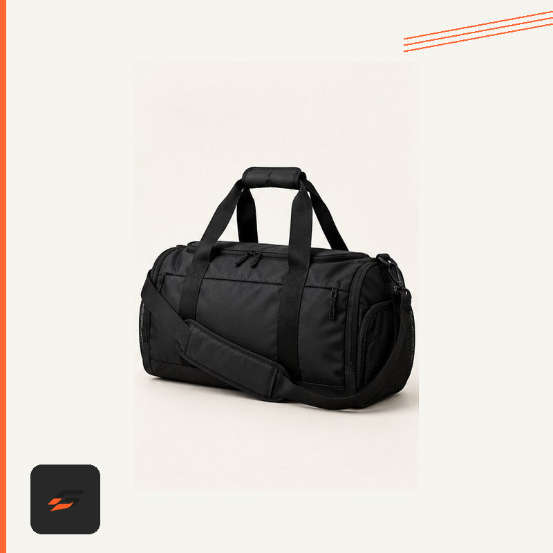 Gativo Active Gativo Everyday Gym Duffel with Gativo brand motion-mark treatment