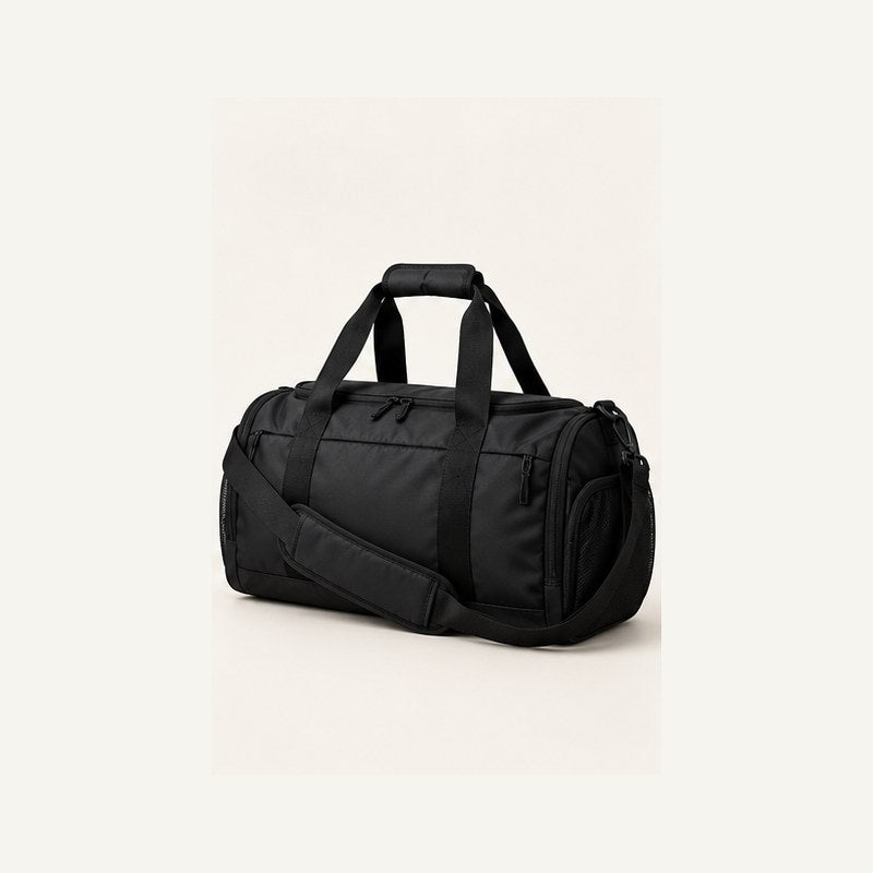 Studio mock product photograph for gativo everyday gym duffel