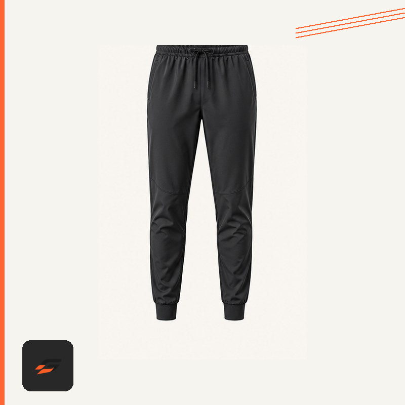 Gativo Active Gativo Everyday Joggers with Gativo brand motion-mark treatment