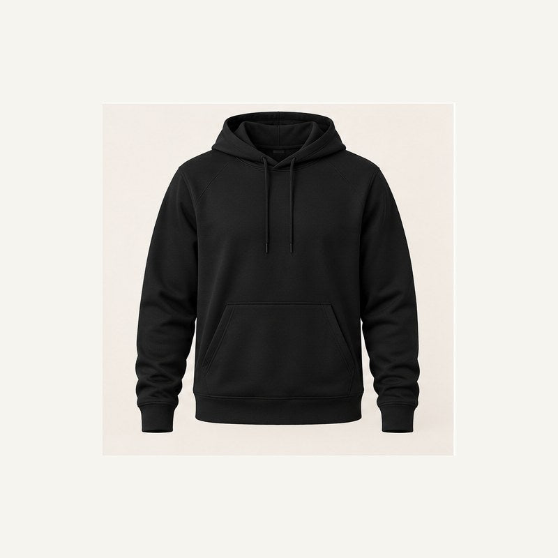 Studio mock product photograph for gativo everyday recovery hoodie