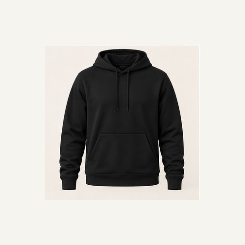 Studio mock product photograph for gativo everyday recovery hoodie