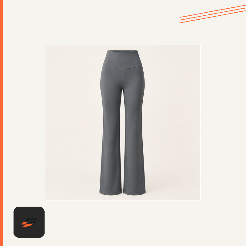 Gativo Active Gativo Everyday Yoga Pants with Gativo brand motion-mark treatment