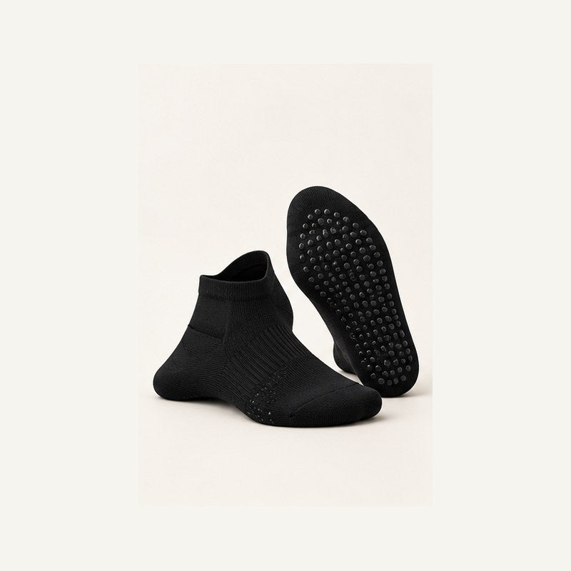Studio mock product photograph for gativo grip studio socks