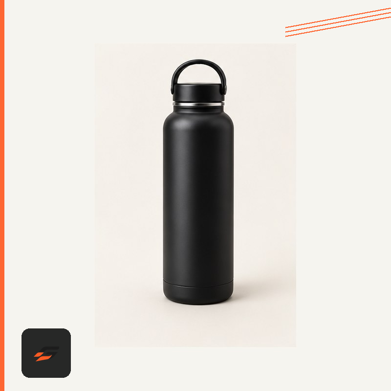 Gativo Active Gativo Insulated Training Bottle with Gativo brand motion-mark treatment