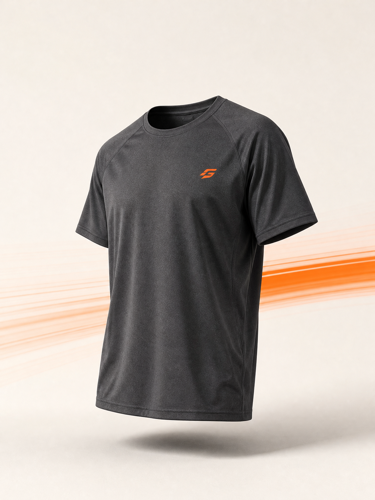 Gativo Active Motion Oversized Tee in charcoal