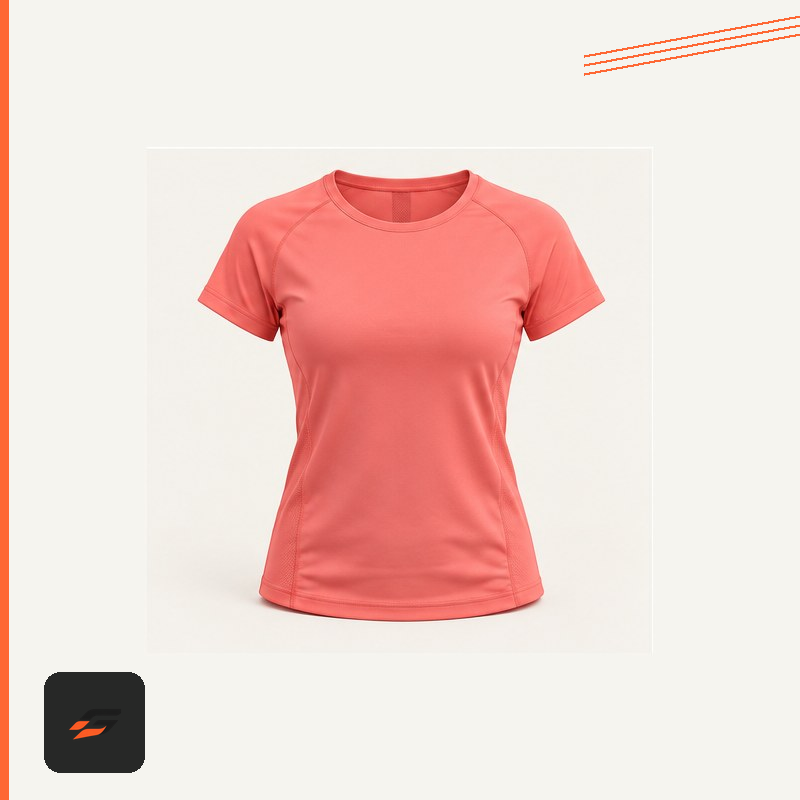Gativo Active Gativo Pace Running Tee with Gativo brand motion-mark treatment