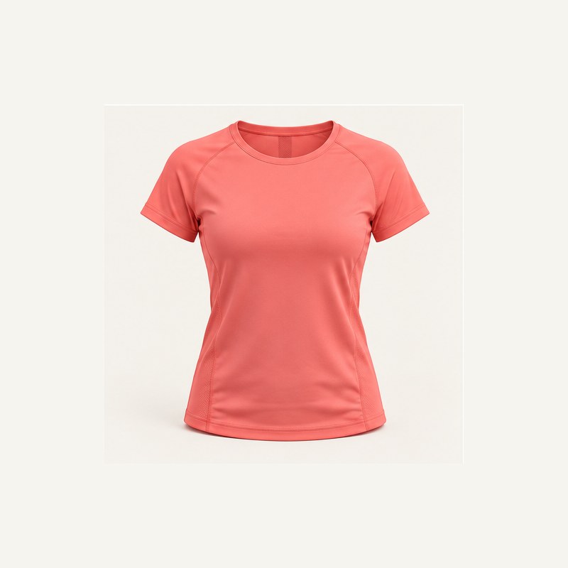 Studio mock product photograph for gativo pace running tee