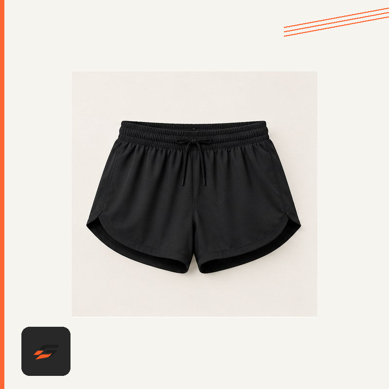 Gativo Active Gativo Trail Running Shorts with Gativo brand motion-mark treatment