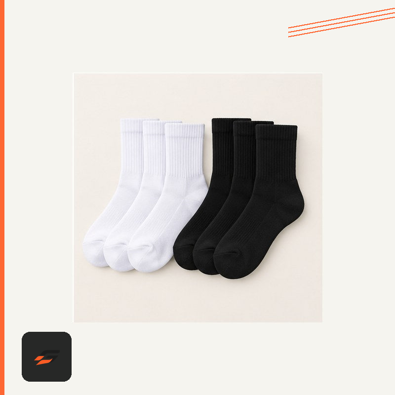 Gativo Active Gativo Training Socks 3-Pack with Gativo brand motion-mark treatment